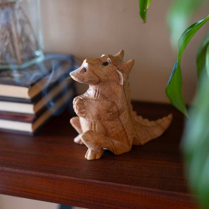 Small Smoking Dragon Incense Burner