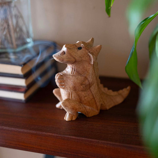 Small Smoking Dragon Incense Burner