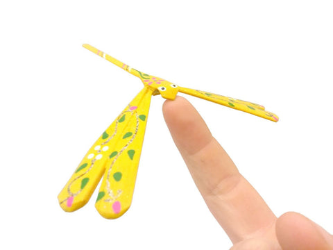 Yellow Balancing Dragonfly - Large