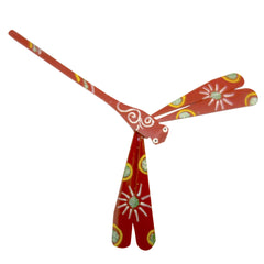 Timber-Treasures Hand Made Red Balancing Dragonflies