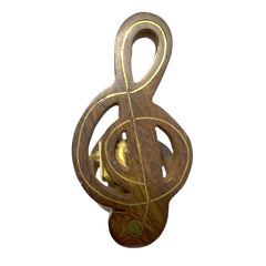 Timber-Treasures Treble Clef Music Clip