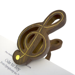 Timber-Treasures Treble Clef Music Clip