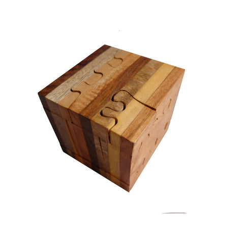 Wooden Cube Puzzle